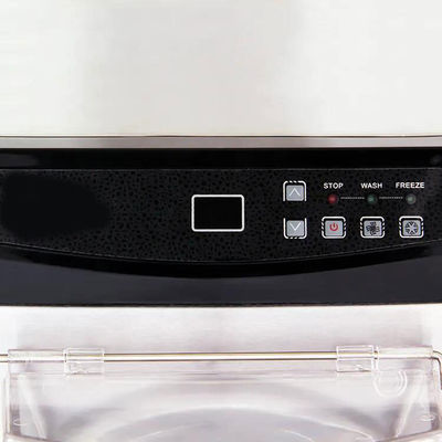 30-36L/H Gelato Machine Acciaio inossidabile Hard Ice Cream Maker Verticale Batch Freezer