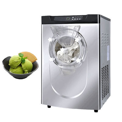1.25HP Compressore 10-14L/H Output Grande cilindro Hard Ice Cream Maker per commercio