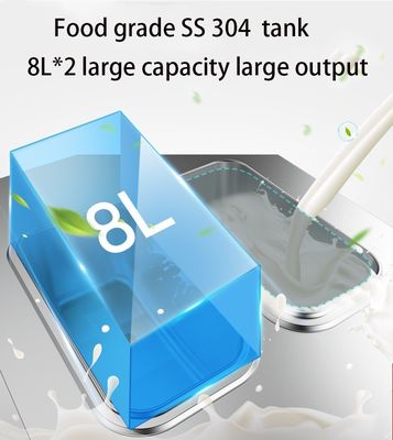 304 in acciaio inossidabile di qualità alimentare Commercial Soft Serve Ice Cream Maker con tre sapori