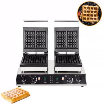 Piazza Commerciale Belga Panetteria Waffle con 4KW di potenza e veloce waffle Making