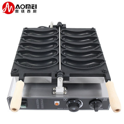 10.4kg Macchina elettrica per la produzione di waffle a forma di banana