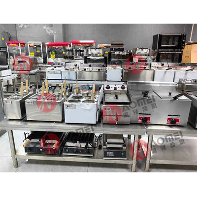 Macchina elettrica per la produzione di waffle 1300W per snack bar