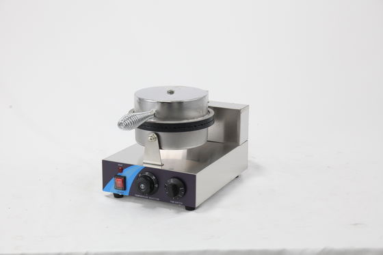 Macchina elettrica per la produzione di waffle per snack bar piatto antiaderente bevande alimentari 250*350*250mm