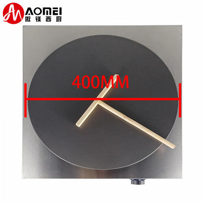 Ristorante 3000W Crepe Maker elettrico 16 pollici Grande Crepe Machine con piatto piatto griglia