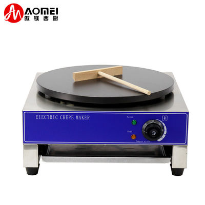 Macchina per snack commerciali 3000 Gas a gas a gas a testa singola Crepe Pancake Maker per ristorante
