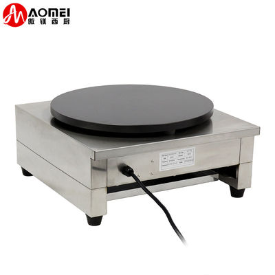 Macchina per snack commerciali 3000 Gas a gas a gas a testa singola Crepe Pancake Maker per ristorante