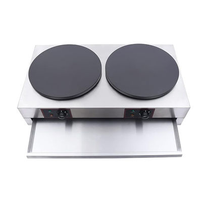 900*540*230mm Professionale in acciaio inossidabile Commerciale antiaderente elettrico doppio singolo Crepe Maker
