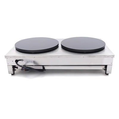 900*540*230mm Professionale in acciaio inossidabile Commerciale antiaderente elettrico doppio singolo Crepe Maker