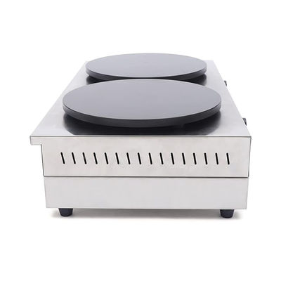 900*540*230mm Professionale in acciaio inossidabile Commerciale antiaderente elettrico doppio singolo Crepe Maker