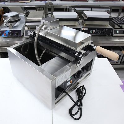 Altre macchine per snack Commercial Banana Shape Electric Waffle Wafer Maker 370*365*260mm