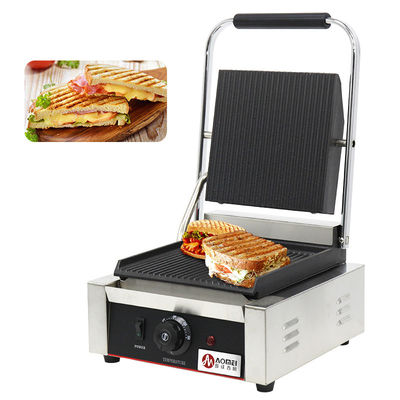 Grill a contatto commerciale per la casa o il ristorante Panini Sandwich Making Machine 220V