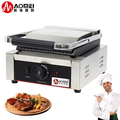 Grill a contatto commerciale per la casa o il ristorante Panini Sandwich Making Machine 220V
