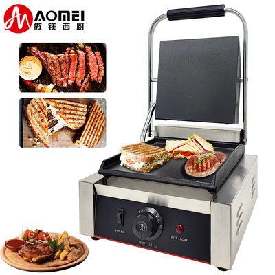 Grill elettrico Panini Grill Sandwich Maker Contact Grill Machine 1800W Facile da pulire