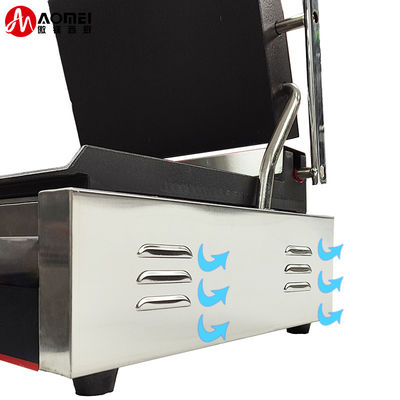 Grill elettrico Panini Grill Sandwich Maker Contact Grill Machine 1800W Facile da pulire