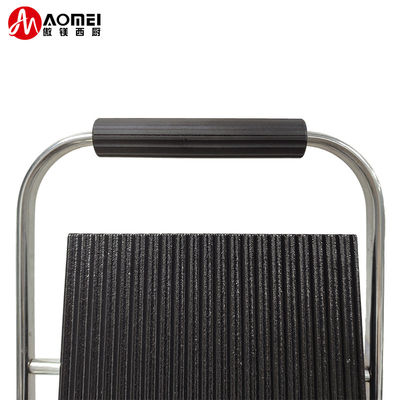 Grill elettrico commerciale portabile Panini Sandwich Griddle 305*340*190mm 10,8kg