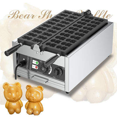 2024 Anno Voltaggio 220v 20 Pcs Fuoco Mini Orso a forma di Taiyaki Waffle Maker Machine