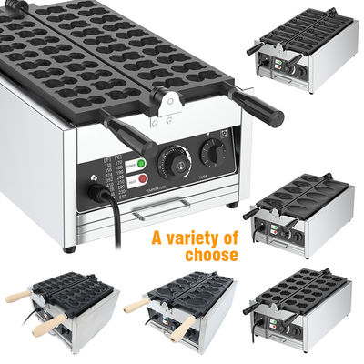 2024 Anno Voltaggio 220v 20 Pcs Fuoco Mini Orso a forma di Taiyaki Waffle Maker Machine