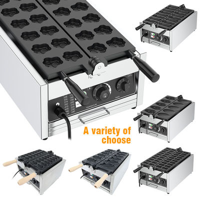 Macchina da forno per muffin a zampa d'orso da 3000W con forma a zampa di gatto Voltaggio 220v Cartoon Waffle