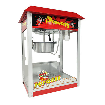 Macchina per il popcorn commerciale industriale rosso per cinema Macchina elettrica per il popcorn automatico