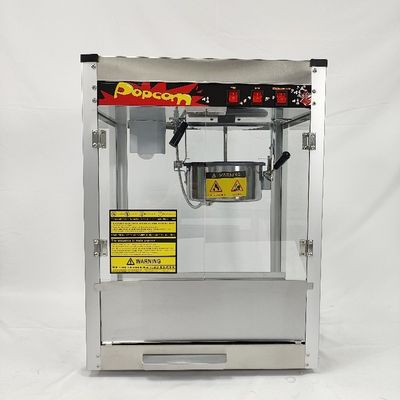 15.5 kg Macchina automatica di popcorn Commerciale Grandezza del vaso interno Dia190*H60mm