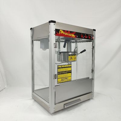 15.5 kg Macchina automatica di popcorn Commerciale Grandezza del vaso interno Dia190*H60mm