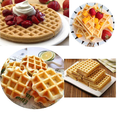 Macchina per la produzione di waffle multifunzione non appiccicosa per snack 2024