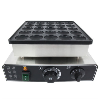 850w Waffle Maker in acciaio inossidabile Mini Pancake Machine 25 Snack Machine a forma rotonda