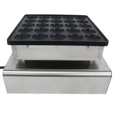 850w Waffle Maker in acciaio inossidabile Mini Pancake Machine 25 Snack Machine a forma rotonda