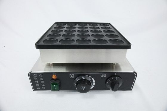 850w Waffle Maker in acciaio inossidabile Mini Pancake Machine 25 Snack Machine a forma rotonda