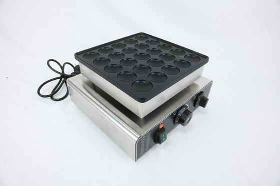 850w Waffle Maker in acciaio inossidabile Mini Pancake Machine 25 Snack Machine a forma rotonda