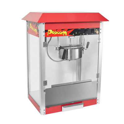110-240V/50-60HZ Materiale SS di qualità alimentare sana Macchina per popcorn commerciale con carrello