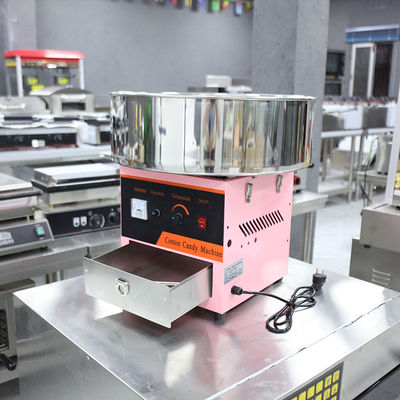 Calore elettrico Cotton Candy Machine Stainless Steel Output Nome del prodotto per parti