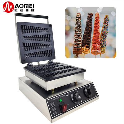 TCB-804 Waffle Machine Commerciale Non-Stick Christmas Tree Shape Waffle Stick Maker