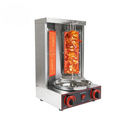 2 in1 Automatic Rotating Doner Kebab Machine per GPL 2800Pa 37x37.5x53.5cm Dimensione imballaggio